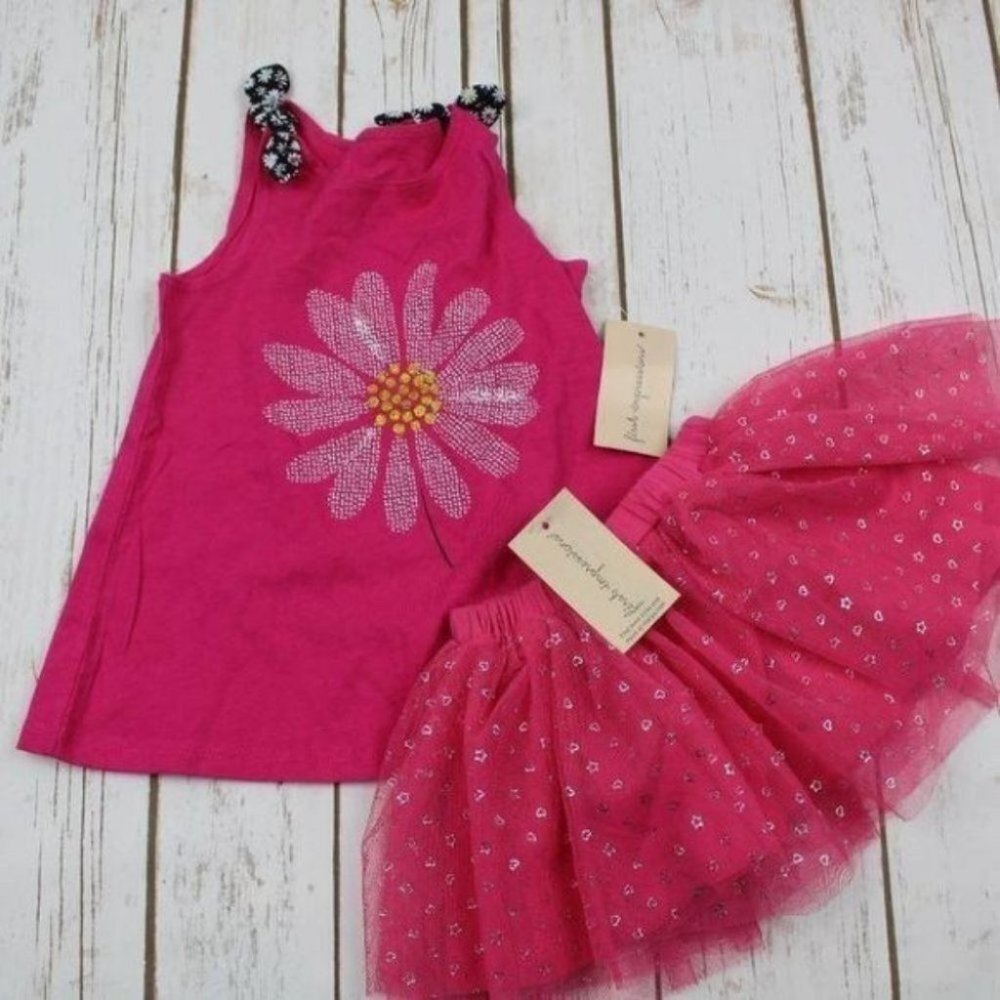 First Impressions Top Tunic& skirt 12M